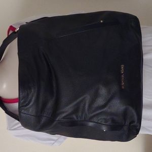 💯%Authentic Black Leather Michael Kors Purse
